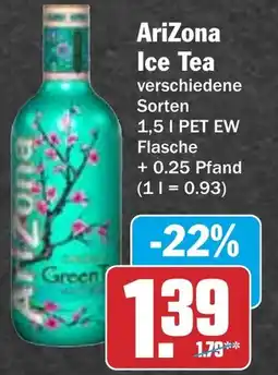 HIT AriZona Ice Tea Angebot