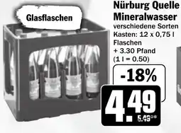 HIT Nürburg Quelle Mineralwasser Angebot