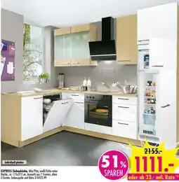 Möbel Boss EXPRESS Einbauküche Angebot