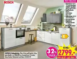 Möbel Boss BOSCH EXPRESS Einbauküche Angebot