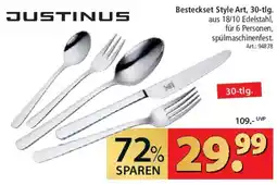 Zurbrüggen JUSTINUS Besteckset Style Art, 30-tlg. Angebot