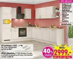 Möbel Boss IMPULS Einbauküche Angebot