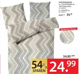 Zurbrüggen Satin Bettwäsche Angebot