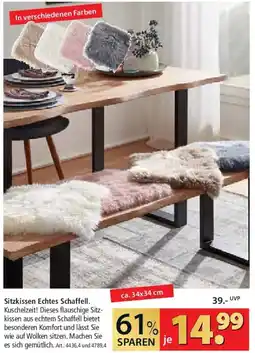 Zurbrüggen Sitzkissen Echtes Schaffell Angebot