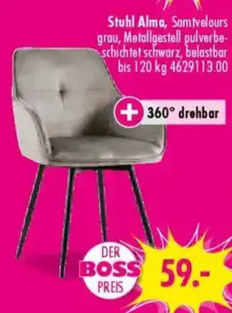 Möbel Boss Stuhl Alma Angebot