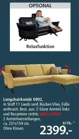 Zurbrüggen Himolla Longchairkombi Angebot