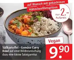 Zurbrüggen Süßkartoffel - Gemüse Curry Bowl Angebot