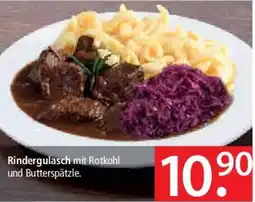Zurbrüggen Rindergulasch mit Rotkohl Angebot