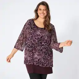 NKD Damen-2-in-1-Langarmshirt mit Mesh Angebot