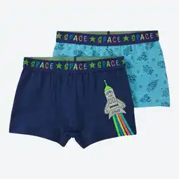 NKD Kinder-Jungen-Retroshorts mit Raketen-Motiv, 2er-Pack Angebot