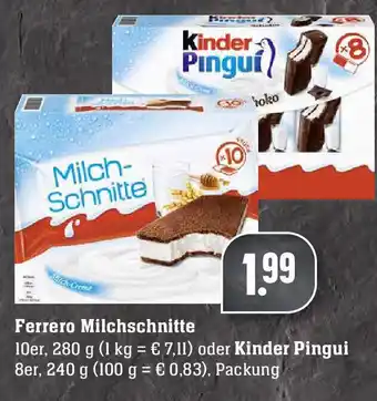 Edeka Ferrero Milchschnitte Angebot