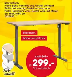 Möbel Martin Schreibtisch Angebot