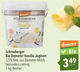 CITTI Markt Schrozberger Bio Demeter Vanille-Joghurt Angebot