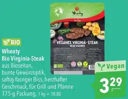 CITTI Markt Wheaty Bio Virginia-Steak Angebot