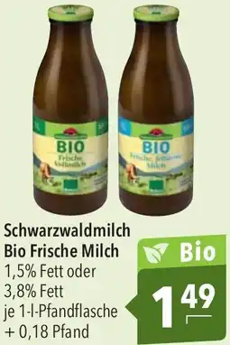 CITTI Markt Schwarzwaldmilch Bio Frische Milch Angebot