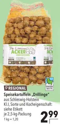 CITTI Markt Speisekartoffeln „Drillinge" Angebot