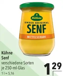 CITTI Markt Kühne Senf Angebot