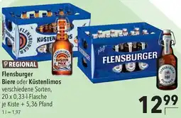 CITTI Markt Flensburger Biere oder Küstenlimos Angebot