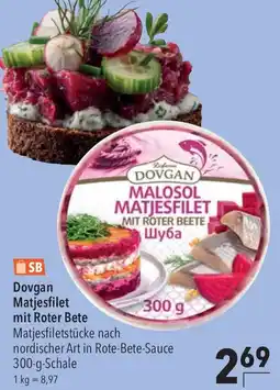 CITTI Markt Dovgan Matjesfilet mit Roter Bete Angebot