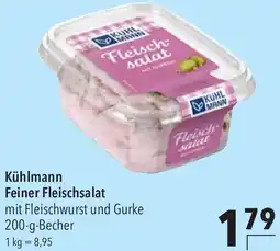 CITTI Markt Kühlmann Feiner Fleischsalat Angebot