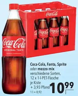 CITTI Markt Coca-Cola, Fanta, Sprite oder mezzo mix Angebot