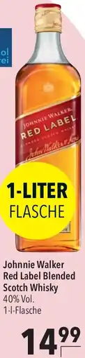 CITTI Markt Johnnie Walker Red Label Blended Scotch Whisky Angebot
