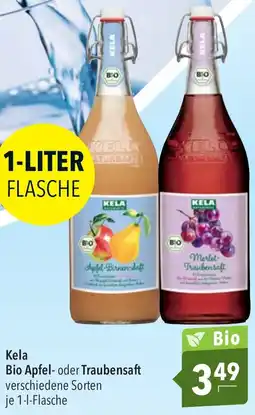 CITTI Markt Kela Bio Apfel oder Traubensaft Angebot