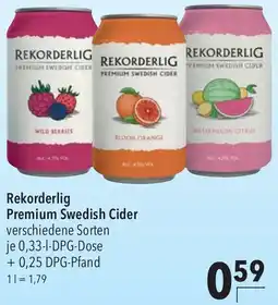 CITTI Markt Rekorderlig Premium Swedish Cider Angebot