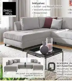 porta PHILL HILL ECKSOFA,,FAARIS" Angebot