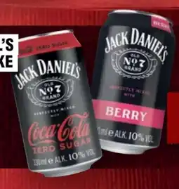 Handelshof Jack Daniel's Mixgetränke Angebot