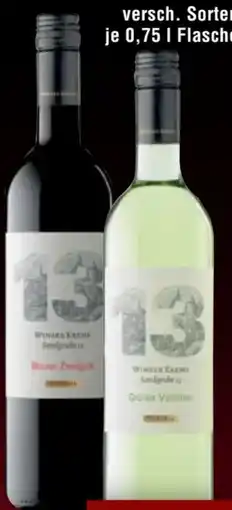 Handelshof Winzer Krems Sandgrube 13 Weine Angebot