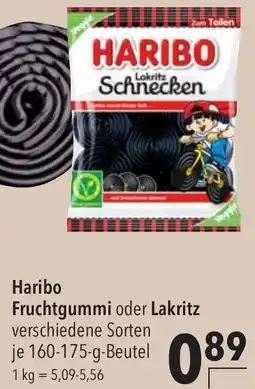 CITTI Markt Haribo Fruchtgummi oder Lakritz Angebot