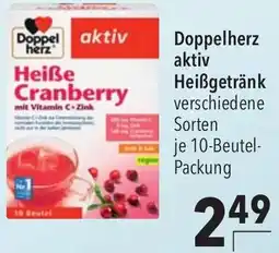 CITTI Markt Doppelherz aktiv Heißgetränk Angebot