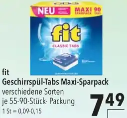 CITTI Markt fit Geschirrspül-Tabs Maxi-Sparpack Angebot