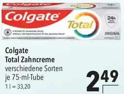 CITTI Markt Colgate Total Zahncreme Angebot