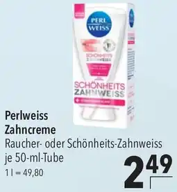 CITTI Markt Perlweiss Zahncreme Angebot