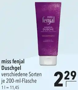 CITTI Markt miss fenjal Duschgel Angebot