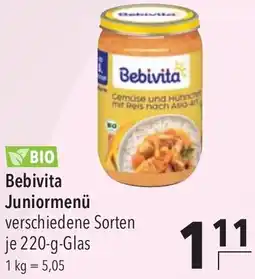 CITTI Markt Bebivita Juniormenü Angebot