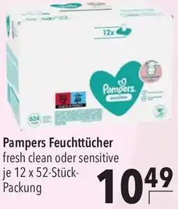 CITTI Markt Pampers Feuchttücher Angebot