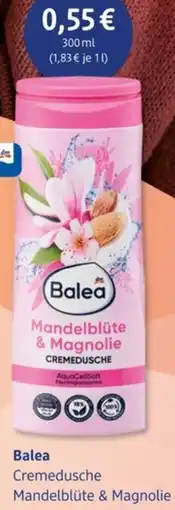 dm drogerie Balea Cremedusche Mandelblüte & Magnolie Angebot