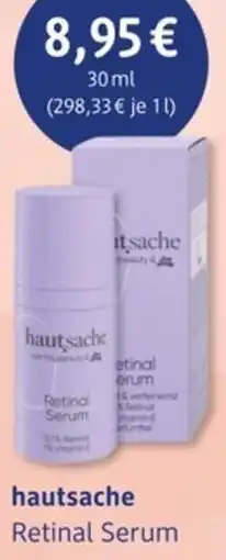 dm drogerie hautsache Retinal Serum Angebot
