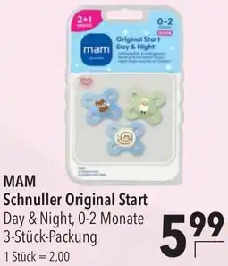 CITTI Markt MAM Schnuller Original Start Angebot