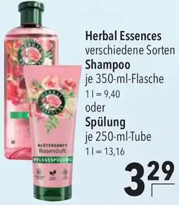 CITTI Markt Herbal Essences Shampoo oder Spülung Angebot