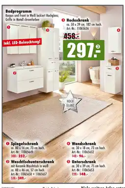 Möbel Mahler Spiegelschrank Angebot