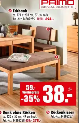 Möbel Mahler Primo eckbank Angebot