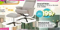Möbel Mahler Sessel mit hocker Angebot