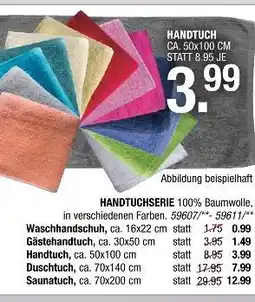 Hofmeister Waschhandschuh Angebot