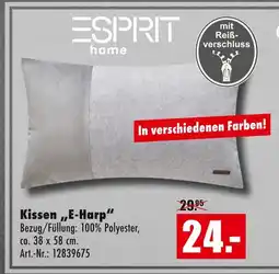 Möbel Mahler Esprit kissen 'e-harp' Angebot