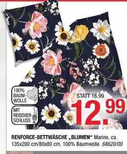 Hofmeister Renforce-bettwäsche 'blumen' Angebot