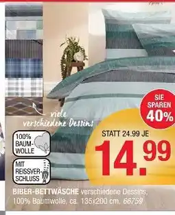 Hofmeister Biber-bettwäsche Angebot
